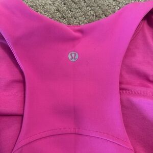 lululemon athletica Fuchsia tank top